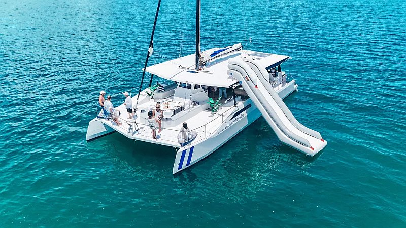 Satisfaction Cat 55ft luxury sailing catamaran for 40 guests in Thailand