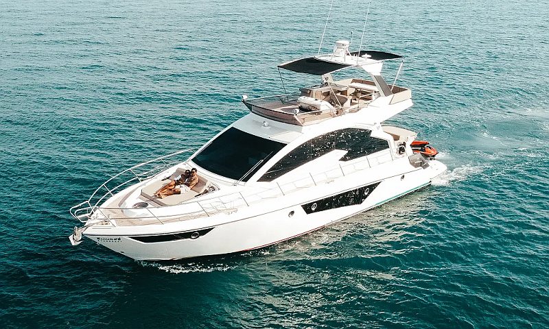 Route planning for an 8-hour private yacht charter from Ao Po Grand Marina in southern Thailand