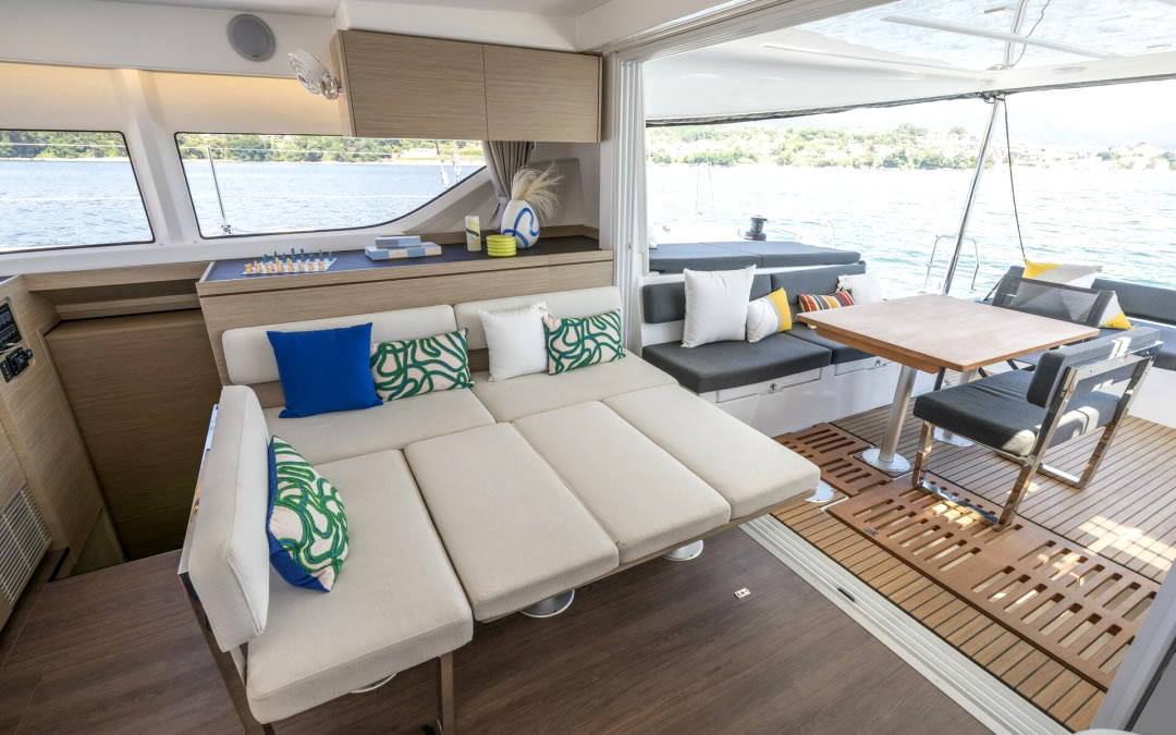 Lagoon 43 Cloud Dancer2 solar catamaran