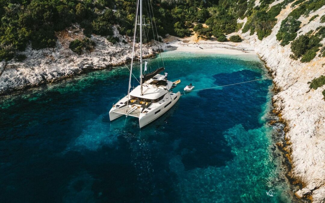 Lefkada Port of Lefkas Eco Solar Yacht Charter